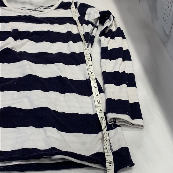 Cotton stretch reversible LS Tee lululemon navy st - Picture 7 of 7